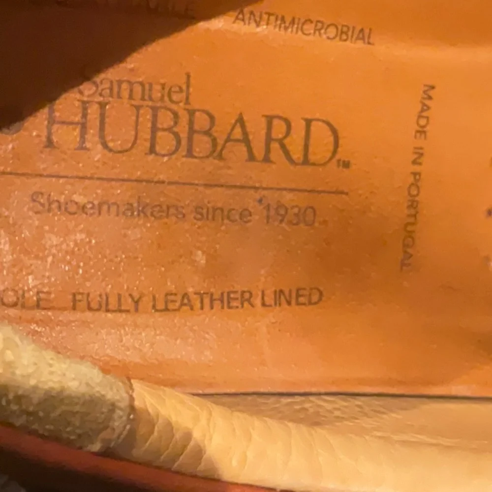 Samuel Hubbard Men’s Vibram Leather Shoes Brown Size 11.5